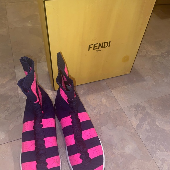FENDI SOCK SNEAKERS - Picture 5 of 7